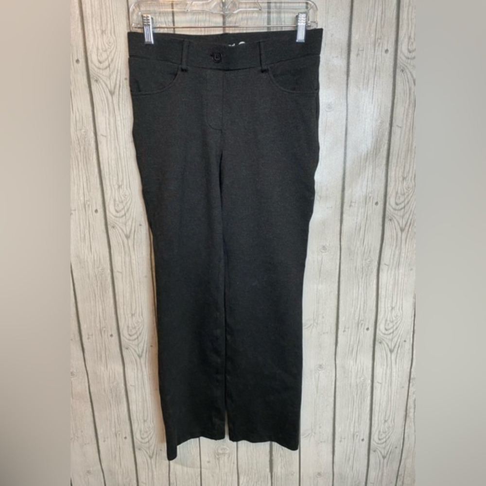 Betabrand Straight Leg Classic Dress Pant Yoga Pant Gray Size Small Petite.‎